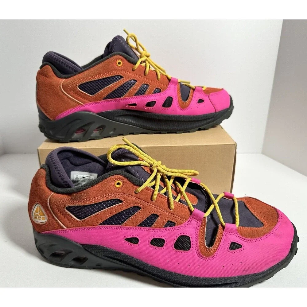 Nike ACG Air Exploraid FV2925-600 Mens 14 Trail Shoes Mango Fuchsia